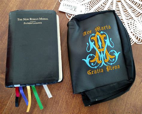 Personalized Bible Covers ️+ ️ Catholic Missal Covers In Custom Sizes