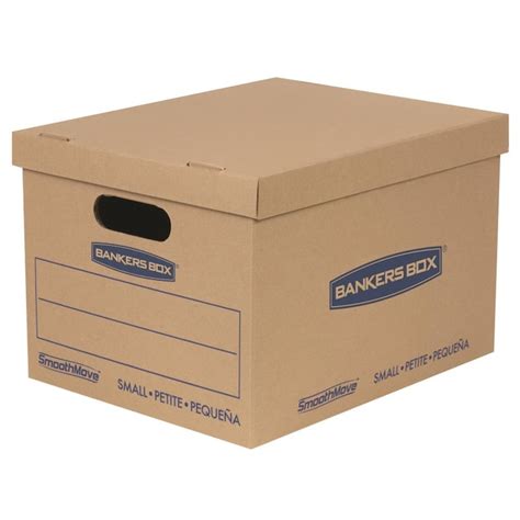 BANKERS BOX 12.5-in W x 10.5-in H x 16.25-in D SmoothMove Classic 10-Pack Small Recycled ...