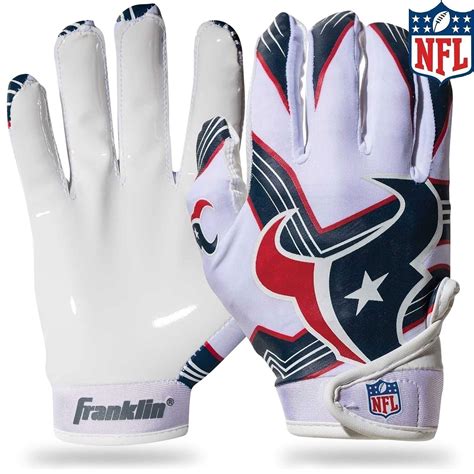 Buy Franklin Sports Youth NFL Football Receiver Gloves - Receiver Gloves For Kids - NFL Team ...