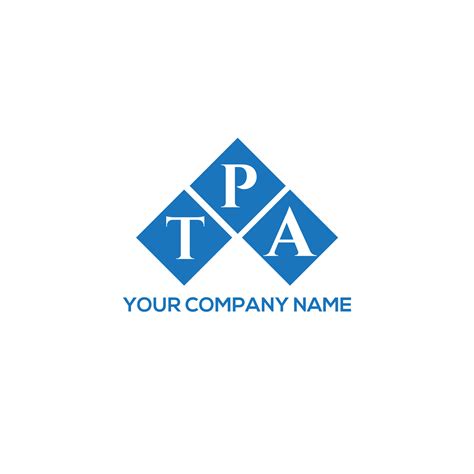 TPA letter logo design on white background. TPA creative initials letter logo concept. TPA ...