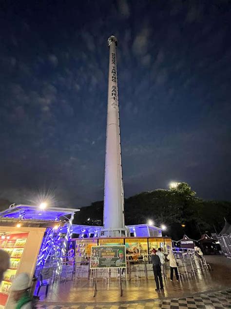 Menara Taming Sari - View Of Malacca From the Sky of 110 Meters