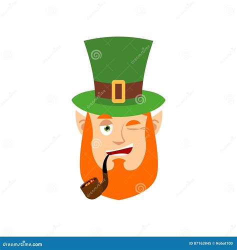 Leprechaun Emoji Emoticon Cartoon Vector | CartoonDealer.com #64117851