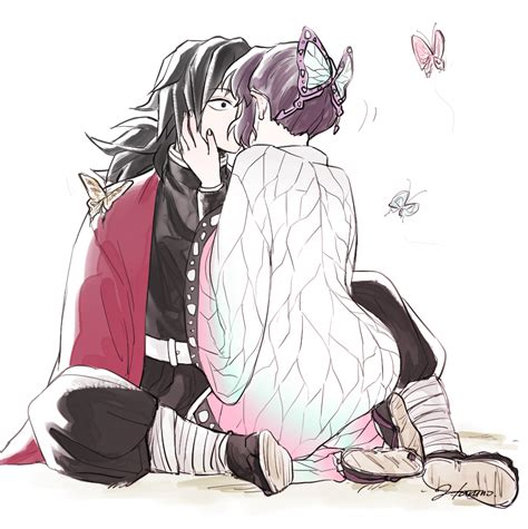 Demon Slayer: Kimetsu no Yaiba, Giyu/Shinobu, Giyu Tomioka / きめつLOG - pixiv Anime Love Couple ...