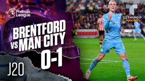 Highlights & Goals | Brentford vs Manchester City 0-1 | Premier League ...