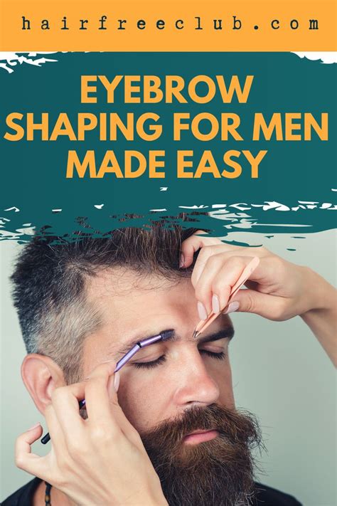 Men’s Eyebrow Shaping and Grooming Guide | Men eyebrows grooming, Eyebrow shaping, Guys eyebrows