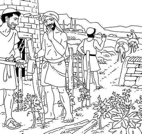 Parable Coloring Pages - Coloring Home