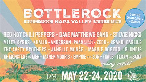 The BottleRock 2020 Lineup Is Out! - PlNKWIFI