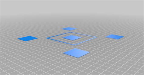 Bed Leveling Test Print by Herman Gaviria Marin | Download free STL model | Printables.com