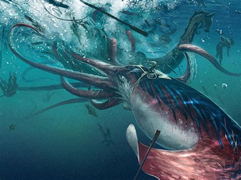 Descubre todo sobre el KRAKEN, una criatura marina espeluznante