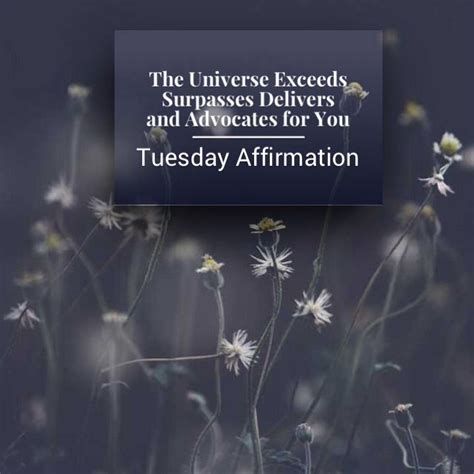 Tuesday affirmation | Affirmations, Law of attraction, Wednesday hump day