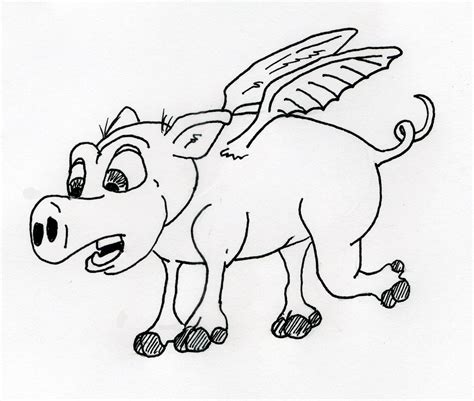 Jared Unzipped: Draw Something: Flying Pig