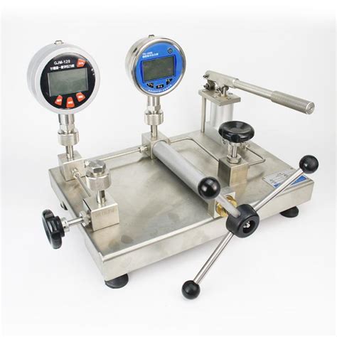 High Pressure Gauge Calibration Pump Calibrator Table Machine