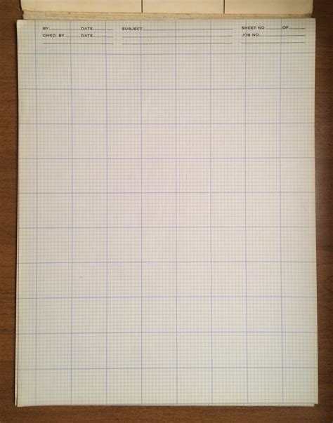 Old graph paper - All this