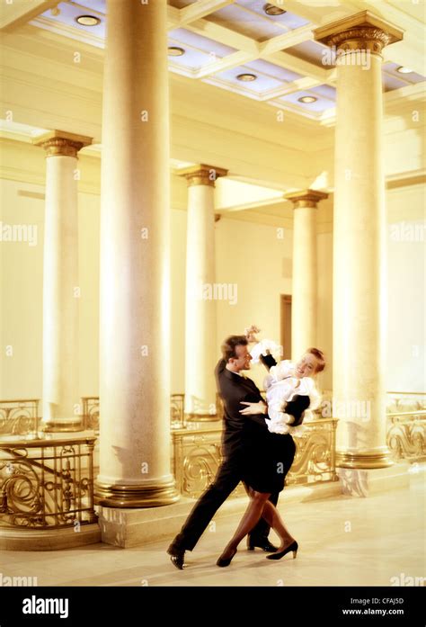 Ballroom dancers couple romantic hi-res stock photography and images - Alamy