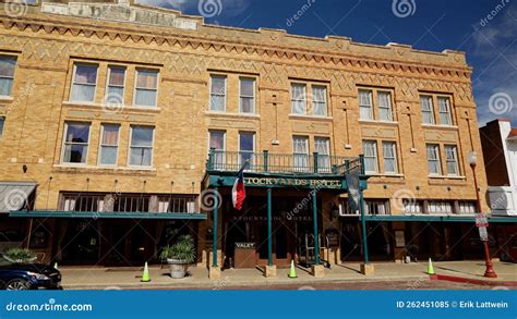 Famous Stockyards Hotel at Fort Worth Stockyards in the Historic District - FORT WORTH, UNITED ...