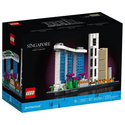 LEGO Architecture 21057 Singapore Skyline: first visuals - HOTH BRICKS