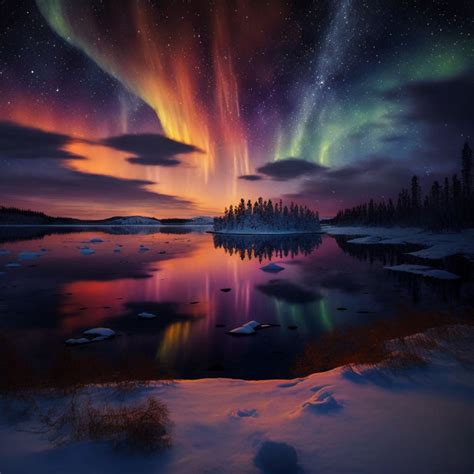 Aurora in Finland by PicSoAI on DeviantArt