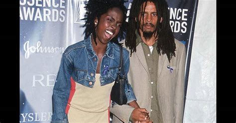 Lauryn Hill et Rohan Marley, à New York, le 2 mai 1999. - Purepeople