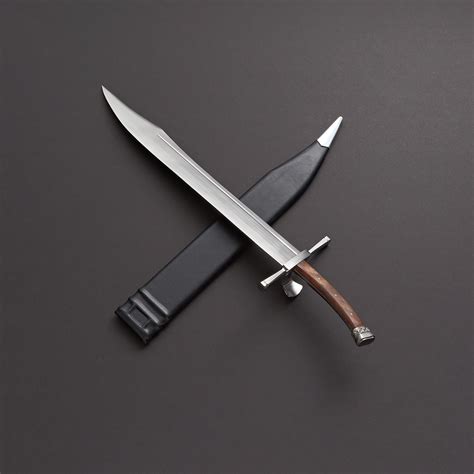 Darksword Messer - DSA1350BK Late 15th century – German Blade: 5160 High Carbon Steel. Dual ...