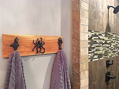 Rustic Towel Hooks | Rustic towels, Rustic towel hooks, Towel hooks