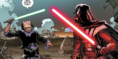 Star Wars: Every Jedi Darth Vader Fought In Canon (& Who Won)