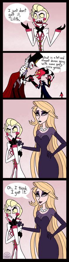 Cute Comics, Funny Comics, Hazbin Hotel Charlie, Hazbin Hotel Angel Dust