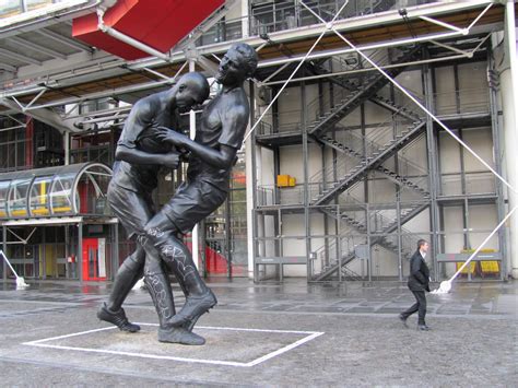 Zidane Materazzi Statue