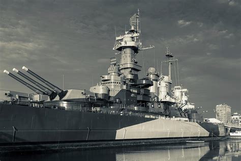 North Carolina, Wilmington, Battleship Photograph by Walter Bibikow ...