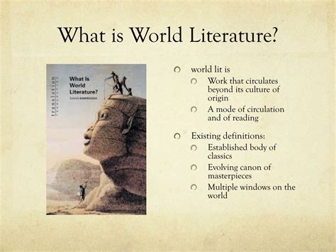 PPT - World, Literature PowerPoint Presentation, free download - ID:2286573