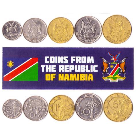 5 NAMIBIAN COIN LOT. DIFFER COLLECTIBLE COINS FROM AFRICA. FOREIGN CURRENCY | eBay