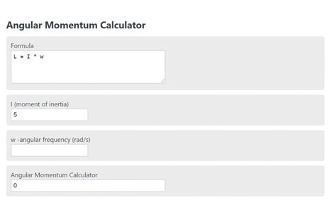 Angular Momentum Calculator | Formula | Example - Calculator Academy