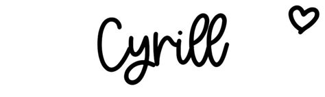 Cyrill - Name meaning, origin, variations and more