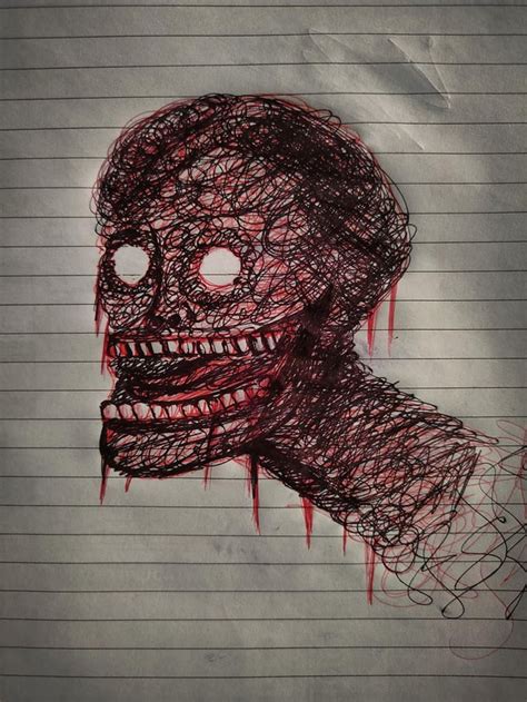 Creepy drawings by me : r/CreepyArt