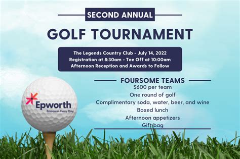 Epworth 2nd Annual Golf Tournament - Epworth Children & Family Services