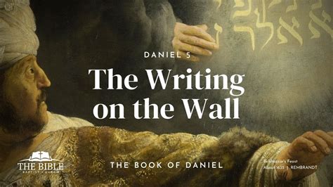 The Writing on the Wall | Daniel - Lesson 19 - YouTube