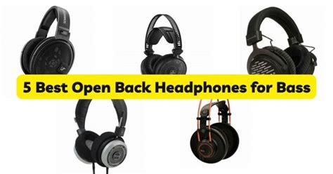 5 Best Open Back Headphones for Bass - All For Turntables