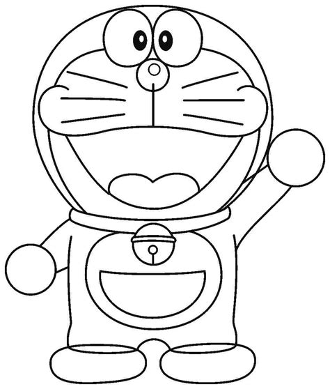 doraemon coloring pages - Clip Art Library