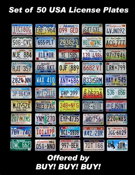 License Plates America | eBay Stores