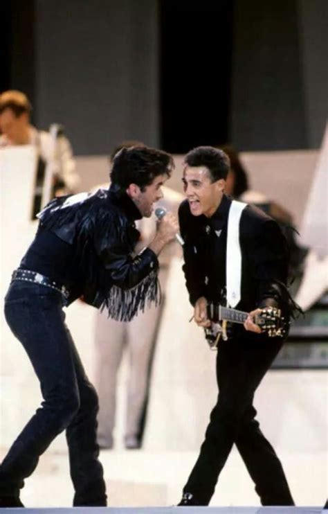 Final Wham! concert, June 1986 | George michael, Andrew ridgeley ...