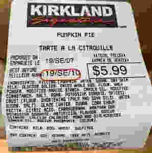 Costco Kirkland Signature Pumpkin Pie Review