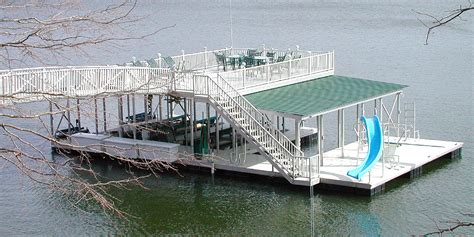 Aluminum-boat-docks-slide-3 | Flotation Systems Aluminum Boat Docks