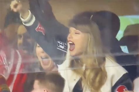 Video: Taylor Swift's Reaction To Chiefs Win Is Going Viral - The Spun