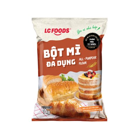 Bột mì đa dụng LC Foods 1kg