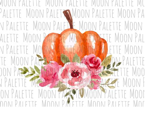 Halloween Graphics, Pumpkin Clipart, Digital Graphics, Autumn Fall, Fall Halloween, Floral ...
