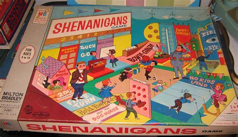 Shenanigans board game | Vintage board games, Classic board games, Board games