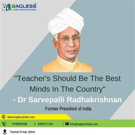 Dr Sarvepalli Radhakrishnan Quotes | Anchoring script in english for college, Morning ...