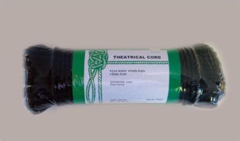 Sash Cord BLACK 100' 1/4 #8 – ALL BULBS