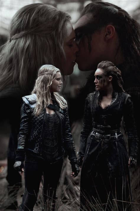 Clarke and Lexa the 100 - Clexa Fan Art (39413142) - Fanpop