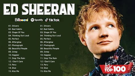 Ed Sheeran Greatest Hits Full Album 2023 - Ed Sheeran Best Songs Playlist 2023 - YouTube