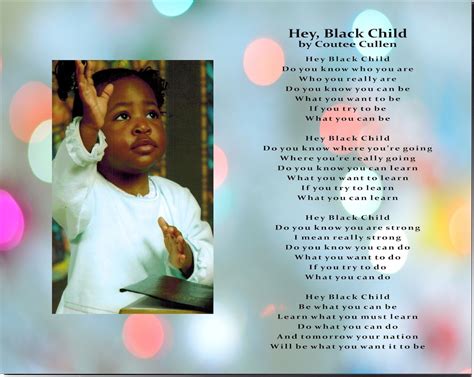 Hey Black Child Poem Framed Poem Poem for Gift Frame With - Etsy